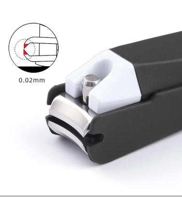 Nail Clipper User Friendly Anti Splashing Elderly Finger Nail Cutter with Magnifying Glass - Buy Online on GoSupps.com