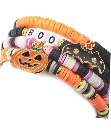 COHEALI 1 Set Bracelets Charm Bracelet Decor Beads Women Beaded Bracelet Wrist Jewelry Bulk Jewelry Festival Jewelry Bead Stretch Bracelet Halloween Jewelry for Teen Girls Clay Miss Letter - Buy Online on GoSupps.com