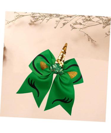 Beaupretty Rope unicorn hair clip hair barrette for women girl hair bow patrick day headpiece irih hair clip t patrick hair clip patrick hair clip hair rope pet bow tie Mi St - Buy Online on GoSupps.com