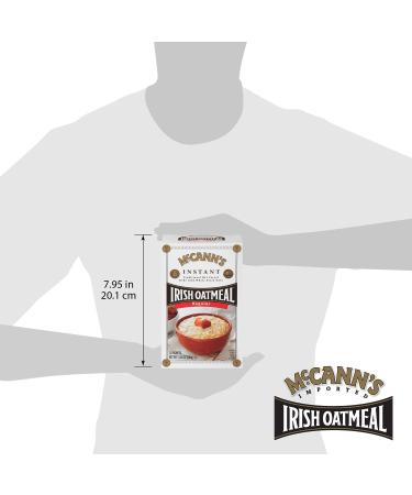 McCannâs Regular Instant Irish Oatmeal  12 count-11.85 ounce - Buy Online on GoSupps.com