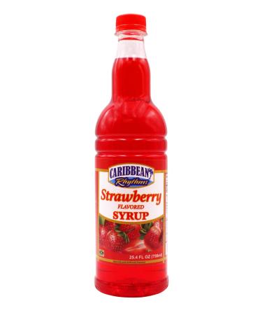 CARIBBEAN RHYTHMS Sirop de fraise 720 ml