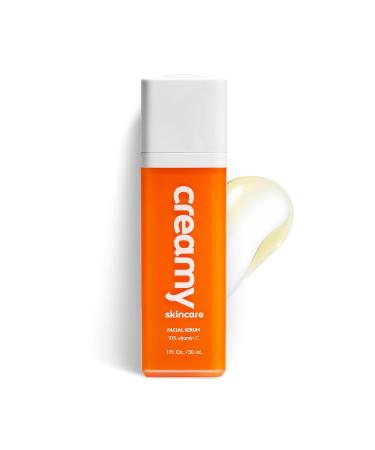 Buy Creamy Vitamin C Face Serum - 10% Vitamin C for Glowing Skin Even Tone & Anti-Aging - All Skin Types 1 fl oz/30mL - Buy Online on GoSupps.com