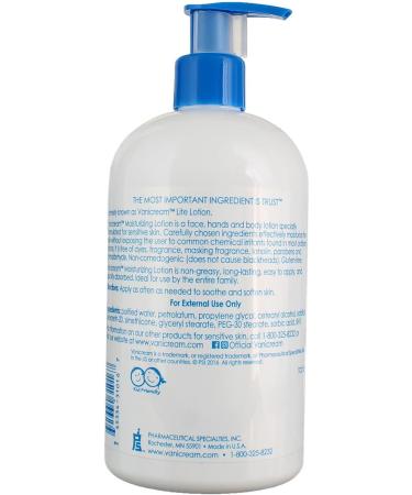 Vanicream Moisturizing Lotion 16 Ounce - Pack of 3 | Sensitive Skin Care - Buy Online on GoSupps.com