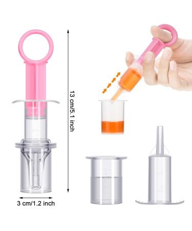 2 Pieces Baby Oral Feed Spray Liquid Feeder with Pacifier Head - Ideal for Newborns & Toddlers (Blue & Pink) - Buy Online on GoSupps.com