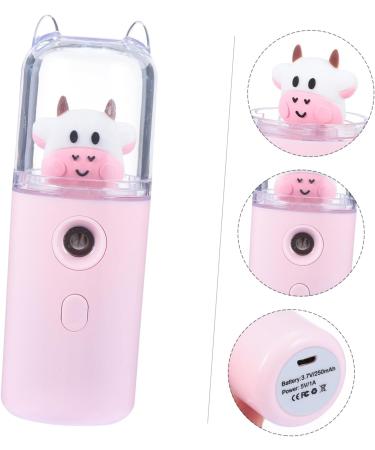 Beatifufu Moisturizer Mini Handy Mist Sprayer Mini Face Skin Care Humidifier Plastic Material 3.8x3.8x10.8cm - Buy Online on GoSupps.com