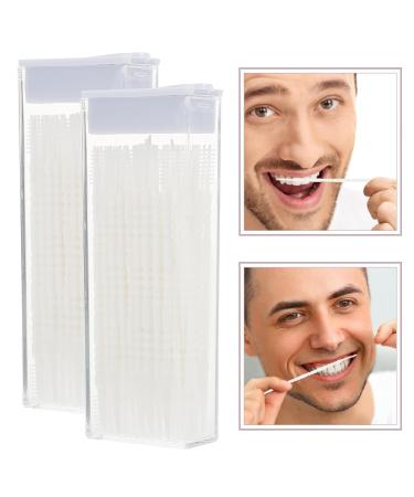 Buy 2 Boxes of PP Interdental Brushes Travel-Friendly Daily Teeth Cleaner for Small Spaces & Outdoor Use - Buy Online on GoSupps.com
