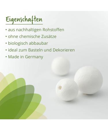 Buy Cotton Balls 50mm | 50 Pieces | Cellulose White | Perfect for Crafts & Beauty | International Shipping - Buy Online on GoSupps.com