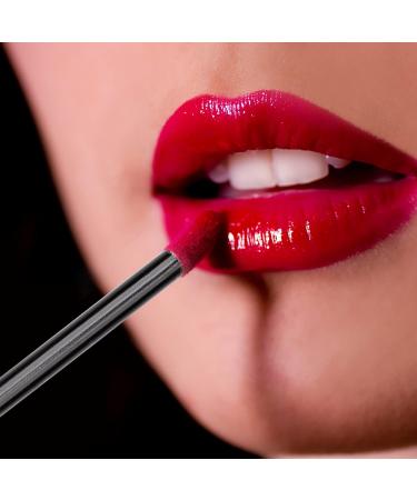 G2PLUS 200 PCS Disposable Lip Gloss Brushes - Lipstick Applicator Wands for Makeup Application - Black - Buy Online on GoSupps.com