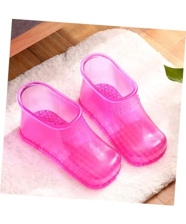 CORHAD 1 Pair Foot Bath Shoes Foot Bathing Shoes Foot Washing Shoes Foot Soak Shoes Foot Soak Bucket Boots Foot Bath Tool Foot Bath Boots Foot Soaking Shoes Foot Soaking Boots 26.3x11cm Rosy - Buy Online on GoSupps.com