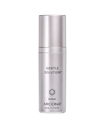 ARCONA Gentle Solution - 4% Glycolic 3% Lactic Acids Algae Witch Hazel + Honeysuckle Gentley Exfoliate + Hydrate Skin 1.17oz. Made In The USA
