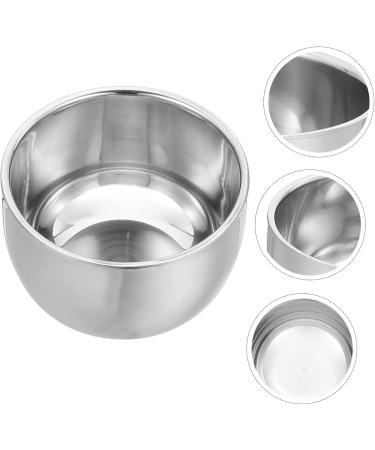 Angoily Double-Walled Stainless Steel Shaving Cup Set - Premium Korean Foam & Razor Tools for Men - Buy Online on GoSupps.com