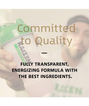 Kaizen Naturals Pre-Workout Green Apple 258 g - Buy Online on GoSupps.com