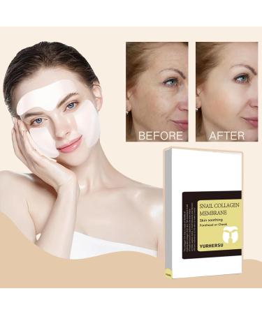 Forehead Wrinkle Patches Snail Collagen Mask Anti Wrinkle Patches For Fine Wrinkles Between Eyes & Face Snail Wrinkle Patches With Hydrolyzed Collagen Anti Wrinkle Collagen Film For Face 5Pairs - Buy Online on GoSupps.com