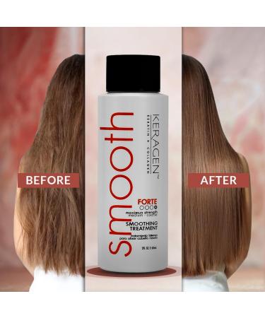 Buy Keragen Brazilian Keratin Smoothing Treatment - Sulfate Free Blowout Straightening for Dry Damaged Hair (2 Oz) | Eliminate Frizz & Curls Medium to Coarse Hair - International Shipping Available - Buy Online on GoSupps.com