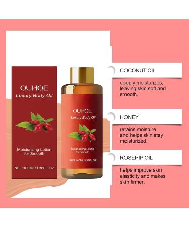 OLLZPJFPK Body Oil Daily Nourishing Enhances Skin Elasticity Firming Moisturizing Body Care Essential Oil - Buy Online on GoSupps.com
