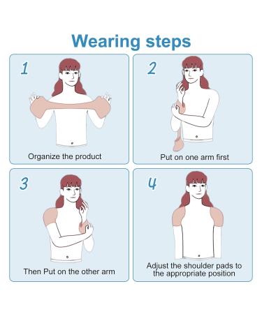 Silicone Shoulder Pads for Men & Women - Anti-Slip Soft & Reusable Enhancers for Shirts Suits & Coats (Medium - Buy Online on GoSupps.com