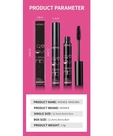 Mascara for Thicker Longer Lashes Long-Lasting Effect  - Buy Online on GoSupps.com
