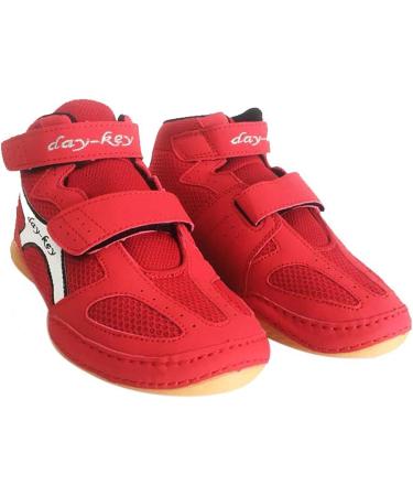 Day-Key Lightweight Wrestling Shoes for Kids, Boys, Girls - Red | Youth & Teenagers - Buy Online on GoSupps.com