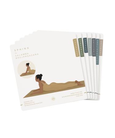 Yagom yoga cards set back and hips