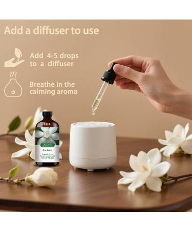 Gardenia Essential Oil & 6-Bottle Aromatherapy Set 4.33oz + 6 120ml Premium Scent Collection for Diffusers Candle Making Home Fragrance & Complete Wellness Gift Box - Buy Online on GoSupps.com