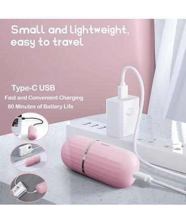 Rechargeable Electric Razor for Women - Waterproof Bikini Trimmer & Shaver for Legs, Underarms & Face - Pink - Buy Online on GoSupps.com