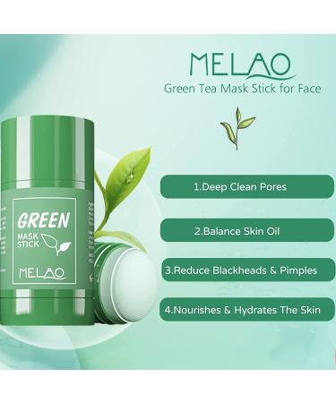 Green Tea Purifying Clay Stick Mask - Blackhead Remover & Pore Cleanser for All Skin Types - Buy Online on GoSupps.com