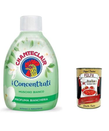 3 x Chanteclair Fragrance Linen I Concentrated White Musk 220 ml + Italian Gourmet Polpa 400 g