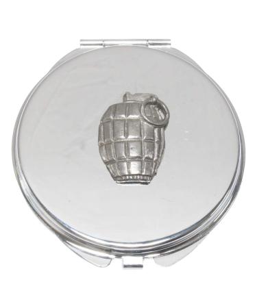 Grenade Compact Mirror Handbag Gift With Free Engraving 163