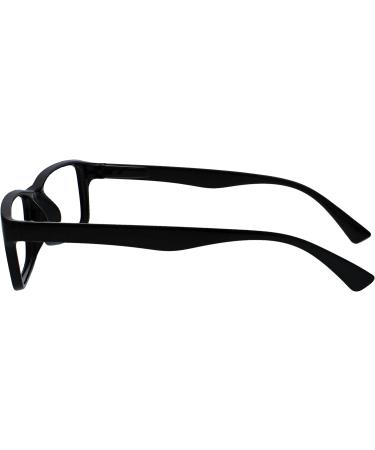 Black Reading Glasses Value Pack - UVR4092BK +2.00 Diopters for Men & Women - Clear Lens | The Reading Glasses Company - Buy Online on GoSupps.com