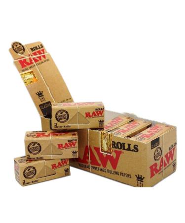 RAW Classic Rolls 12 Rolls of 3 m