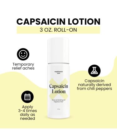 Supplement Spot No Pain Capsaicin Lotion 3 oz - Arthritis & Joint Pain Relief - Buy Online on GoSupps.com