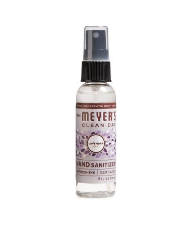 Mrs. Meyer's Antibacterial Hand Sanitizer Spray  Travel Size  Removes 99.9% of Bacteria  Lavender  2 oz - Buy Online on GoSupps.com