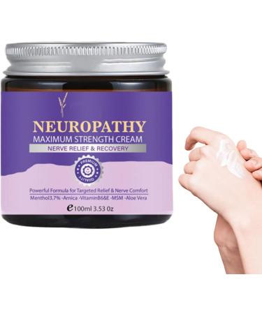 Neuropathy Cream mild skin butter natural muscle massage cream soothing body care balm quick relief cream to relieve nerve pain for feet hands shoulders neck - Buy Online on GoSupps.com