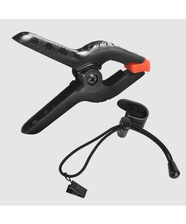 6-Pack Yesker Backdrop Clamps - Heavy Duty 4.4 Inch Clips for Photography Studio Video Backdrop Support Stand - Buy Online on GoSupps.com