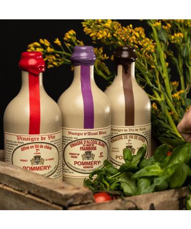 Pommery Raspberry Vinegar (500ml) - Premium Quality Fruit Infused Vinegar - Buy Online on GoSupps.com