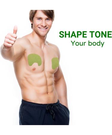 Gynecomastia Compress Patch | Male Breast Sculpting & Tightening | 24 Natural Ingredients Patches - Buy Online on GoSupps.com