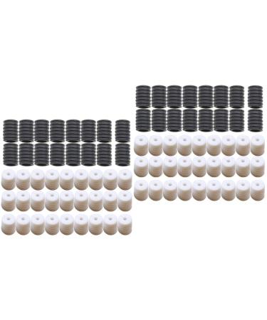 Lurrose 200st robust hook chain switches pull shock connector mask cable adjuster MA extension buckle elastic ear protection mask hook adjustable mask buckle cordely lanyard 1 piece (1 Pack) colored 200 pieces x 2 pieces