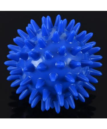 ISTOVO 2pc Soft Massage Balls for Palm Feet Arm & Neck Blue 5.5CM | International Shipping Available - Buy Online on GoSupps.com