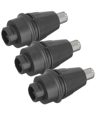 minkissy 3 Pieces Nose Trimmers For Replacement Universal Suitable For Electric Nose Trimmers Fully Washable For Easy Maintenance