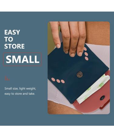 Healifty Sanitary Napkin Storage Bag - Portable Menstrual Pad Holder for Women and Girls - Pink - Buy Online on GoSupps.com