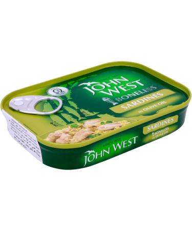 John West Boneless Sardines In Olive Oil 95g - Buy Online on GoSupps.com