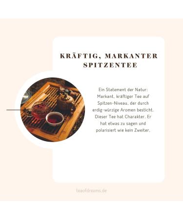  Tea of Dreams Organic Black Tea | "Nature's Statement" | Darjeeling (FTGFOP1) Second Flush Makaibari | Loose Leaf Tea | 70 g - Buy Online on GoSupps.com