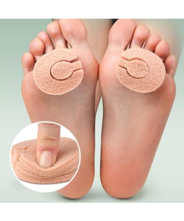 Felt Corn Pads Pain Relief 24pcs Flexible Skin Color Felt Callus Cushions for Heel - Buy Online on GoSupps.com