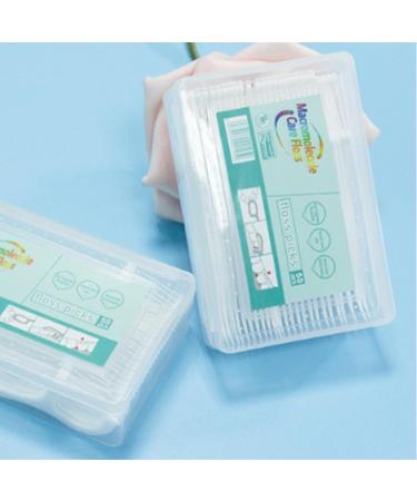 50 Dental Silk Sticks - Portable Dental Floss & Toothbrush Bar for Home & Travel | Soft on Gums - Buy Online on GoSupps.com