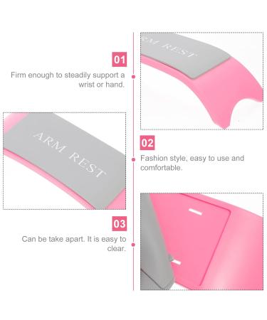 Solustrative Hand Nail Art Cushion Armrest - Washable Manicure Accessories for Acrylic Nails | Desk Bracket & Nail Bowl - Buy Online on GoSupps.com