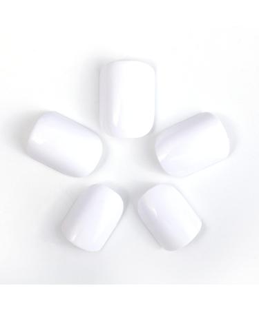 Buy Novo Ovo Short Oval Press-On Nails | Artificial Fingernails in Pure Colors | Durable & Easy to Apply - Buy Online on GoSupps.com