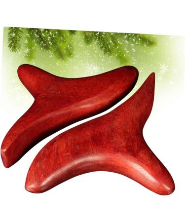 Coheali Thai Massage Tools - 2pcs Thai Wood Massage Sticks for Hand & Foot Relief | Authentic Therapeutic Massage Tools - Buy Online on GoSupps.com