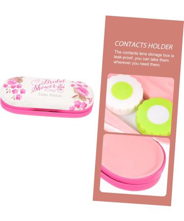 Solustrie Double-Layer Glasses Case & Holder Set | Travel-Friendly Contact Lens Storage | Mini Accessory for Sensitive Eyes | International Shipping Available - Buy Online on GoSupps.com