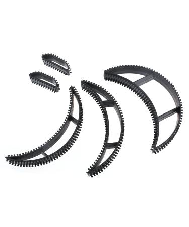Frcolor Big Bumpits Happie Hair Volumizing Inserts Bun Maker Set - Black (5 Pieces) - Buy Online on GoSupps.com