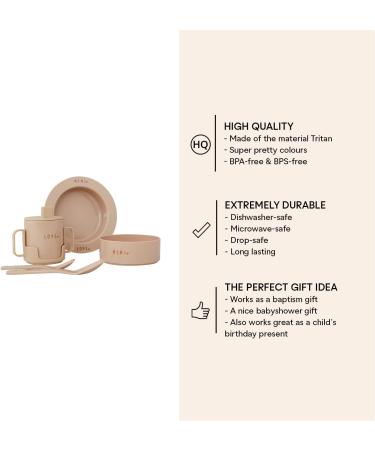 Design Letters Mini Favourite Starter Set- Beige | Non-Toxic, 100% BPA, BPS, and Phthalates-Free - Buy Online on GoSupps.com